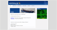 Desktop Screenshot of chartering.dk